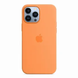 Чехол Apple iPhone 13 Pro Silicone Case, Marigold, оранжевый