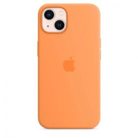 Чехол Apple iPhone 13 Silicone Case, Marigold, оранжевый