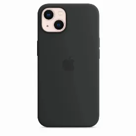 Чехол Apple iPhone 13 Silicone Case, Midnight, черный