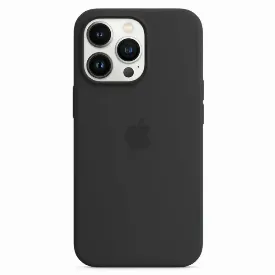 Чехол Apple iPhone 13 Pro Silicone Case, Midnight, черный