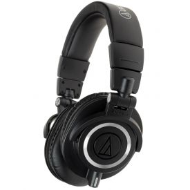 Проводные наушники Audio-Technica ATH-M50X, Black, черный