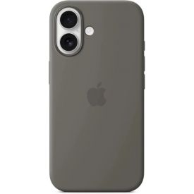Чехол Apple iPhone 16 Silicone Case, Stone Gray, серый