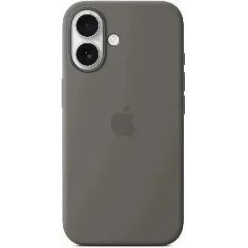 Чехол Apple iPhone 16 Silicone Case, Stone Gray, серый