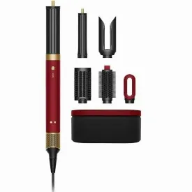 Фен-Стайлер Dyson Airwrap HS09 Coanda 2x, Red velvet/Gold, Красный/золотистый + кейс