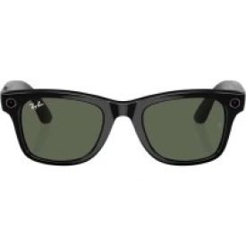 Смарт очки Ray Ban Wayfarer Matte Black/Graphite Green Transitions RW4006 (размер M)