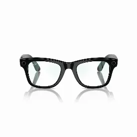 Смарт очки Ray Ban Wayfarer Shiny Black/Clear RW4006, размер 50(M)