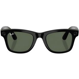 Смарт очки Ray Ban Wayfarer GEN2 (RW4012) Shiny Black/ G15 Green, Size 50 (M)