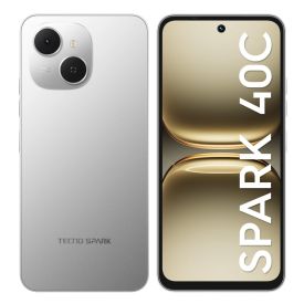 Смартфон Tecno Spark 40C, 8/256 ГБ, Gray, серый