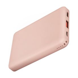 Внешний аккумулятор Uniq АКБ Fuele Mini 8000 LiPol USBC PD18W +USB QC3.0, Pink, Розовый