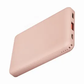Внешний аккумулятор Uniq АКБ Fuele Mini 8000 LiPol USBC PD18W +USB QC3.0, Pink, Розовый