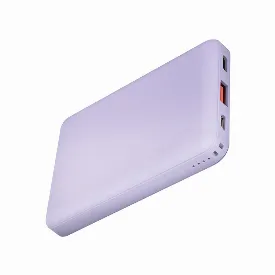 Внешний аккумулятор Uniq АКБ Fuele Mini 8000 LiPol USBC PD18W +USB QC3.0, Lavender, Лавандовый
