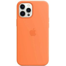 Чехол Apple iPhone 12 Pro Max Silicone Case MHL83, Kumquat, Оранжевый