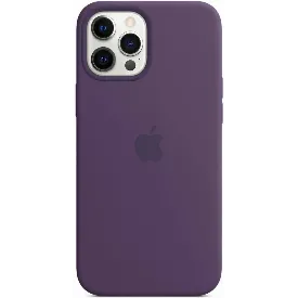 Чехол Apple iPhone 12 Pro Max Silicone Case MK083, Amethyst, Фиолетовый