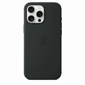 Чехол Apple iPhone 16 Pro Max Silicone Case MYYT3, Black, Черный