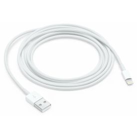 Кабель Apple Lightning to USB (2 m), MD819, белый