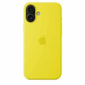 Чехол Apple iPhone 16 Plus Silicone Case MYYG3, Star Fruit, Желтый