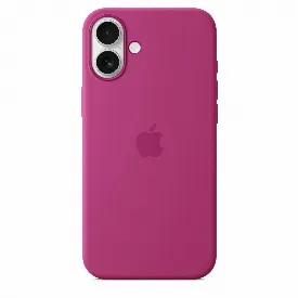Чехол Apple iPhone 16 Plus Silicone Case MYYE3, Fuchsia, Фуксия
