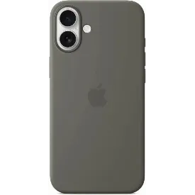 Чехол Apple iPhone 16 Plus Silicone Case MYYC3, Stone Gray, Серый