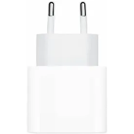Сетевое зарядное устройство Apple 20W USBC MUVV3ZM/A, White, белый