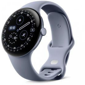 Смарт-часы Google Pixel Watch 4 45 mm WiFi, Satin Moonstone/Moonstone, Серый 