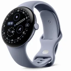 Смарт-часы Google Pixel Watch 4 45 mm WiFi, Satin Moonstone/Moonstone, Серый 