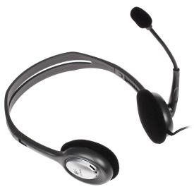 Наушники проводные Logitech H111, серый