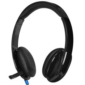 Наушники проводные Logitech H540, черный/синий