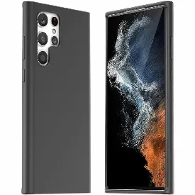 Чехол Samsung Galaxy S22 Ultra Araree Typo Skin, Black, Черный