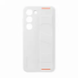 Чехол Samsung Galaxy S23 Plus Silicone Grip Case, White, Белый
