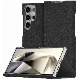 Чехол Samsung Galaxy S24 Ultra Araree Bonnet Stand, Black, Черный