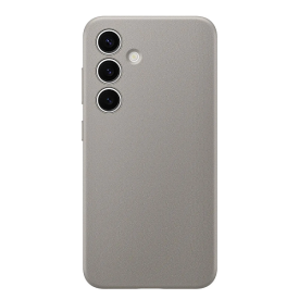 Чехол Samsung Galaxy S24 Vegan Leather Case, Grey, Серый