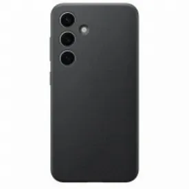 Чехол Samsung Galaxy S24 Plus Vegan Leather Case, Black, Черный