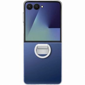 Чехол Samsung Galaxy Z Flip 7 Clear Case Ring, Прозрачный