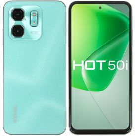 Смартфон Infinix Hot 50i, 4/128 Гб, Green, зеленый
