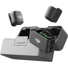 Беспроводной микрофон DJI Mic 3 (2TX + 1RX), Black, черный