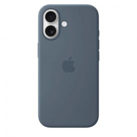 Чехол Apple iPhone 17 Silicone Case (MGEW4), Anchor Blue, синий