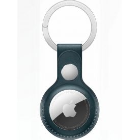 Брелок для Apple AirTag Leather Key Ring (MHJ23), Baltic Blue