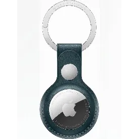 Брелок для Apple AirTag Leather Key Ring (MHJ23), Baltic Blue