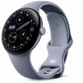Умные часы Google Pixel Watch 4 45 мм WiFi, Moon, серый 