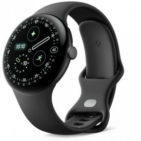 Умные часы Google Pixel Watch 4 45 мм WiFi, Obsidian, черный