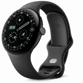 Умные часы Google Pixel Watch 4 45 мм WiFi, Obsidian, черный