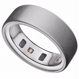 Умное кольцо Oura Ring 4, Brushed Silver, размер 7