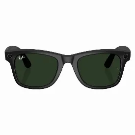 Смарт очки RayBan Wayfarer 601/S1M50 Matte Black/ Tranz Graphit Green Size 50(M), RW4006