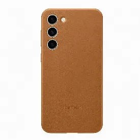 Чехол Samsung Leather Case S23 Plus, Brown, коричневый