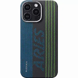 Чехол 16 Pro Max Pitaka Aries Tactile Woven case, Credit card