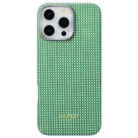 Чехол 16 Pro Max Pitaka Ultra-Slim Case, Forest Green, зеленый