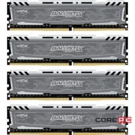 Оперативная память Crucial, 16 Гб, 4 шт. (BLS4K16G4D26BFSE)