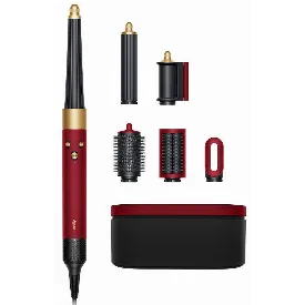 Фен-Стайлер Dyson HS08 Long Red Velvet/Gold, красный