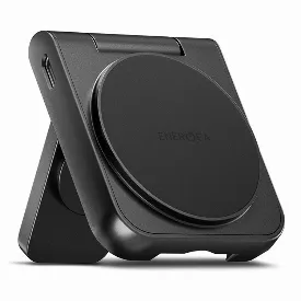 Беспроводное зарядное устройство 2 в 1 EnergEa MagDuo QI2, Gunmetal, темно-серый