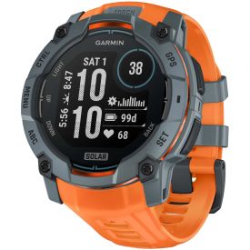Умные часы Garmin Instinct 3, 50 мм, Solar, Twilight with Solstice Band, оранжевый
